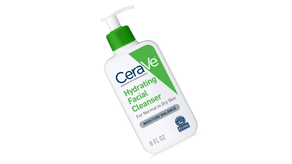 CeraVe Hydrating Facial Cleanser Amazon link